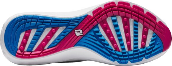 Chaussures de golf pour femmes Footjoy Quantum Womens Golf Shoes White/Blue/Pink 36,5 - 4