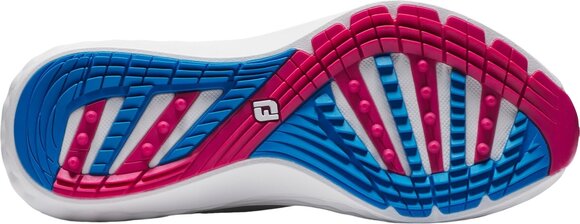 Pantofi de golf pentru femei Footjoy Quantum Womens Golf Shoes White/Blue/Pink 40,5 - 4