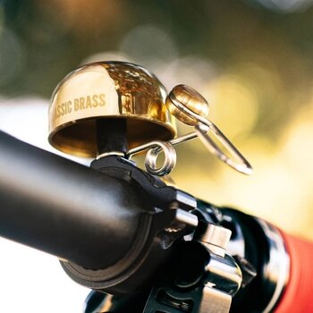 Cyklistický zvonček Lezyne Classic Brass Brass Cyklistický zvonček - 2