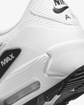 Calzado de golf para hombres Nike Air Max 90 G White/Black 44 - 8