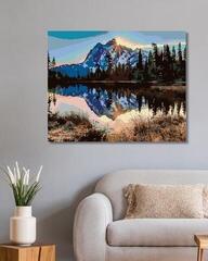 Diamant schilderij Zuty Diamant schilderij Besneeuwde bergen - 1