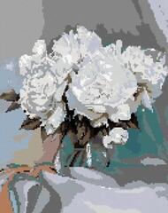 Diamant schilderij Zuty Diamant schilderij White Peonies - 2