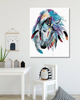 Diamond Art Zuty Indian Horse - 2