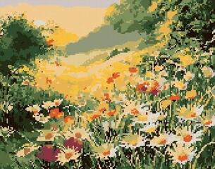 Diamantmålning Zuty Diamantmålning Sommaräng - 2