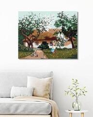 Pittura diamante Zuty Pittura diamante Mattina di primavera nel villaggio - 1