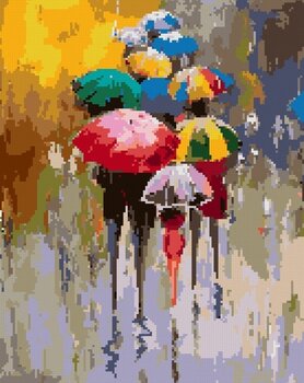 Диамантено рисуване Zuty Дъждовен ден - 3