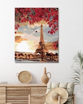 Диамантено рисуване Zuty Париж и есента - 2