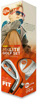Голф комплект за голф Masters Golf MKids Lite Junior Set Right Hand Red 53IN - 135cm - 10