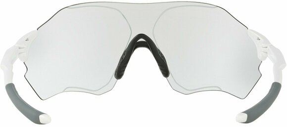 Óculos de desporto Oakley EVZero Range Clear Black Iridium Photochromic Matte White - 3