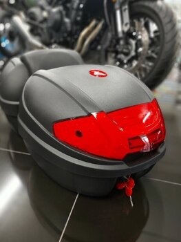 Motorrad Hintere Koffer / Hintere Tasche Shad Top Case MSK30 Red - 4