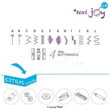 Sewing Machine Texi  Joy 1303 - 10