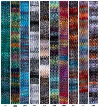 Fios para tricotar Katia Azteca 7876 - 4