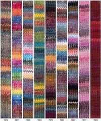 Strickgarn Katia Azteca 7880 Brown/Blue green Strickgarn - 2