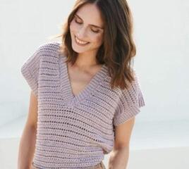 Kötőfonal Katia Cotton Cashmere 85 Mauve Kötőfonal - 3