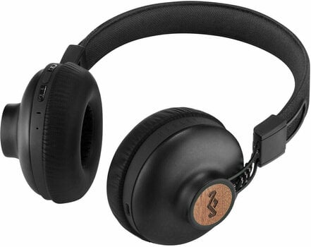 Cuffie Wireless On-ear House of Marley Positive Vibration 2 Wireless Signature Black - 4