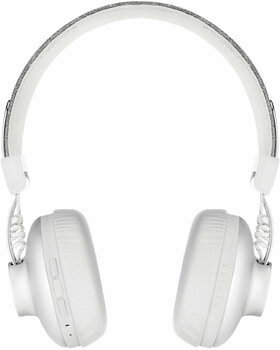 Wireless On-ear headphones House of Marley Positive Vibration 2 Wireless Silver - 3