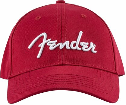 Hoed pet Fender Logo Stretch Cap Red - 4