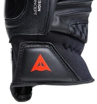 Motorcycle Gloves Dainese Carbon 4 Short Black/Fluo Red M Motorcycle Gloves - 6