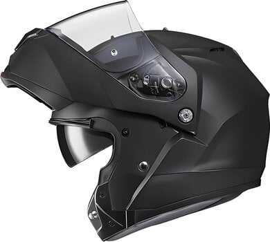 Helm HJC C91N Solid Metal Black L Helm - 3