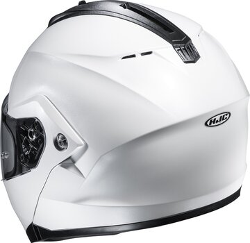 Helmet HJC C91N Solid Pearl White L Helmet - 3