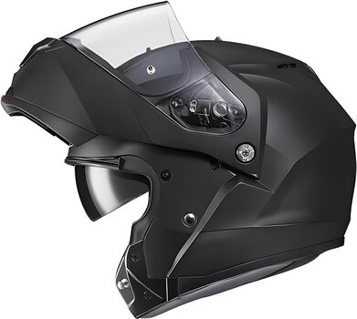 Helm HJC C91N Solid Semi Flat Black L Helm - 3