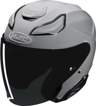 Helmet HJC F31 Solid N.Grey M Helmet - 2