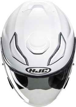 Helmet HJC F31 Solid Pearl White L Helmet - 4