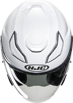 Kask HJC F31 Solid Pearl White XS Kask - 4