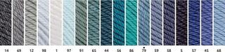 Pletacia priadza Katia Merino Aran 98 Blue Grey Pletacia priadza - 4