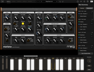 VST Instrument Studio Software MOOG Mariana (Digital product) - 5