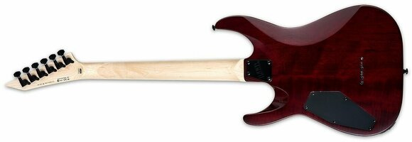 Electric guitar ESP LTD MH-200QM-NT SeeThru Black Cherry - 2