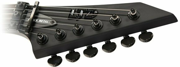 Electric guitar ESP LTD M-BKM Black Satin - 2