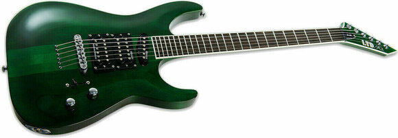 Elektromos gitár ESP LTD SC-20 See Thru Green - 3
