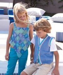 Stickgarn Katia Capri 82173 Turquoise Blue Stickgarn - 6