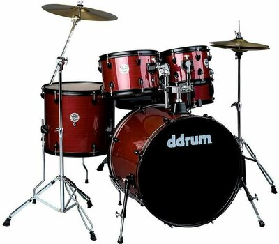 Акустични барабани-комплект DDRUM D2P Red Pinstripe - 3