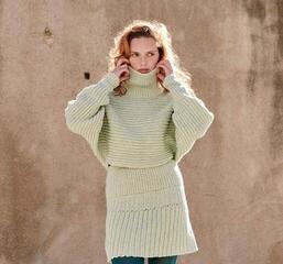 Knitting Yarn Katia Cotton Merino 122 Pale Green Knitting Yarn - 3