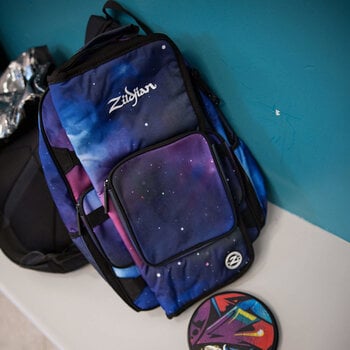Husă pentru bețe de tobă Zildjian Student Backpack Purple Galaxy Husă pentru bețe de tobă - 11