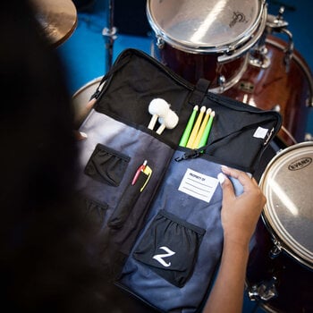Drumstick Bag Zildjian Student Backpack Black Rain Cloud Drumstick Bag - 10