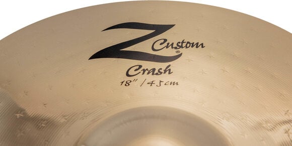 Cinel Crash Zildjian Z Custom Cinel Crash 18" - 5