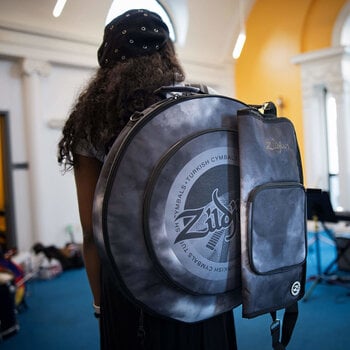 Beschermhoes voor bekkens Zildjian 20" Student Cymbal Bag Black Rain Cloud Beschermhoes voor bekkens - 10