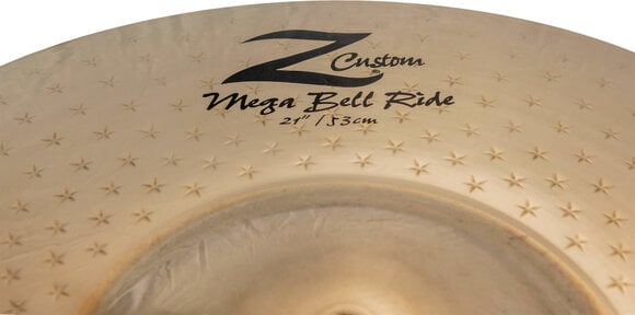 Prato de condução Zildjian Z Custom Mega Bell Prato de condução 21" - 5