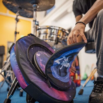 Pokrowiec na talerze perkusyjne Zildjian 20" Student Cymbal Bag Purple Galaxy Pokrowiec na talerze perkusyjne - 9
