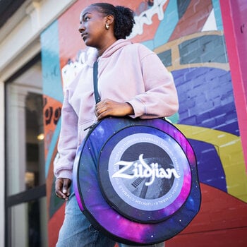 Cymbal Bag Zildjian 20" Student Cymbal Bag Purple Galaxy Cymbal Bag - 11