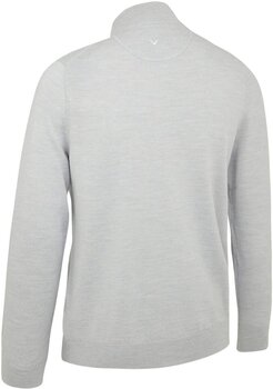 Bluza z kapturem/Sweter Callaway 1/4 Zipped Mens Merino Sweater Pearl Blue Heather L - 2