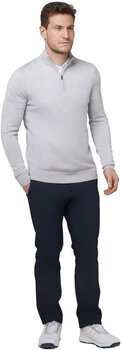 Pulover s kapuco/Pulover Callaway 1/4 Zipped Mens Merino Sweater Pearl Blue Heather M - 4