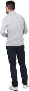 Pulover s kapuco/Pulover Callaway 1/4 Zipped Mens Merino Sweater Pearl Blue Heather 2XL - 5