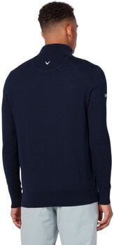 Hoodie/Sweater Callaway 1/4 Zipped Mens Merino Sweater Dark Navy XL - 2