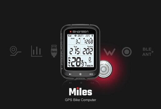 Aparelhos eletrónicos para ciclismo Shanren Miles Smart GPS Bike Computer - 10