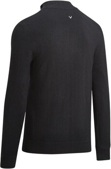 Moletom/Suéter Callaway Windstopper 1/4 Mens Zipped Sweater Black Ink XL - 2