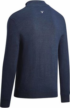 Moletom/Suéter Callaway Windstopper 1/4 Mens Zipped Sweater Navy Blue S - 2